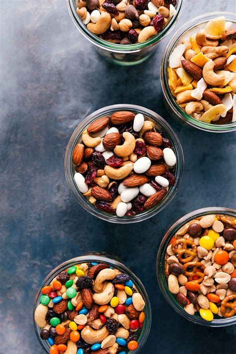 Make Your Own Trail Mix 5 Different Trail Mix Recipes A Tropical