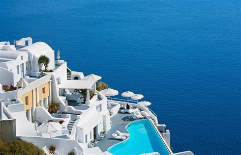 Katikies Santorini Greece • Luxury Hotel Review By Travelplusstyle