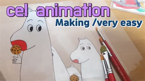 How To Make Cel Animation │making Super Simple Cel Animation││셀애니메이션
