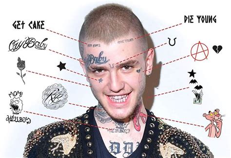 Lil Peep Tattoos Tattoo Set Lil Peep Hellboy