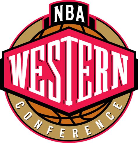 Nba Western Conference Primary Logo 1994 Western Conference Logo
