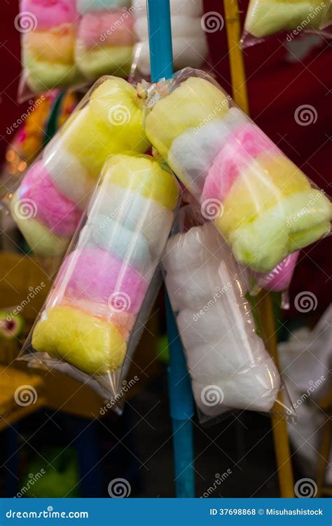 Cotton Candy Stock Photo Image Of Seven Orange Rainbow 37698868