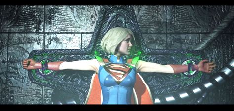 supergirl captured 4 by phantomevil supergirl injustice 2 supergirl gotham city