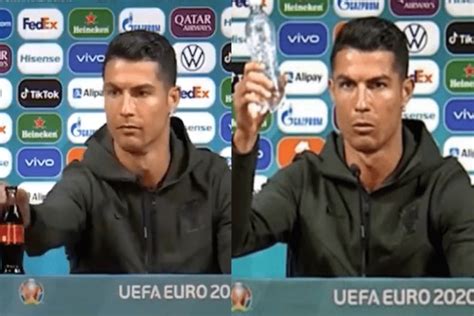 The company's share price dropped from $56.10 to $55.22. Cristiano Ronaldo toglie la Coca - Cola e causa un danno ...