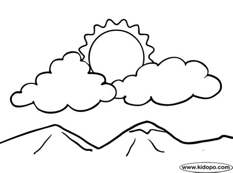 Maybe you would like to learn more about one of these? Partly sunny coloring page