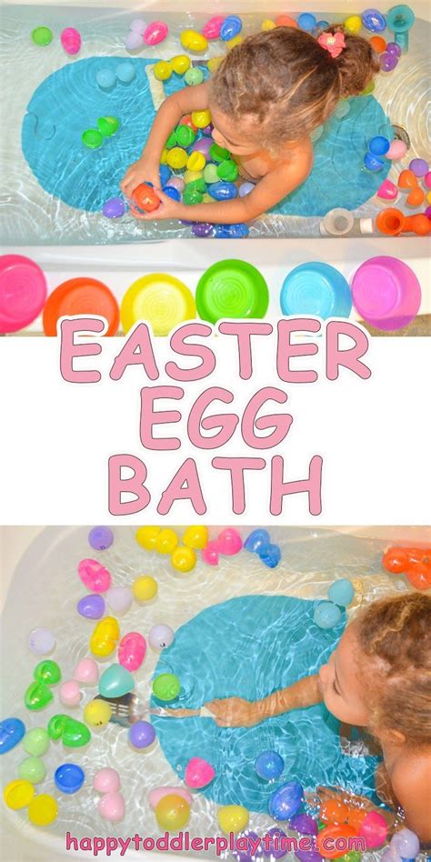 Easter Egg Bath Happy Toddler Playtime Easter Activities For