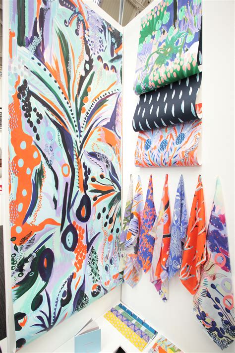 Surface pattern designer Charlotte Beevor; winner of New Designer of the Year Award. www ...