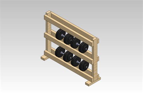 In this video, i show you how i made a diy dumbbell rack for under $20 with only three pieces of 2x4 and some screws. Dumbbell rack/weight stand - www.jasonwolley.com
