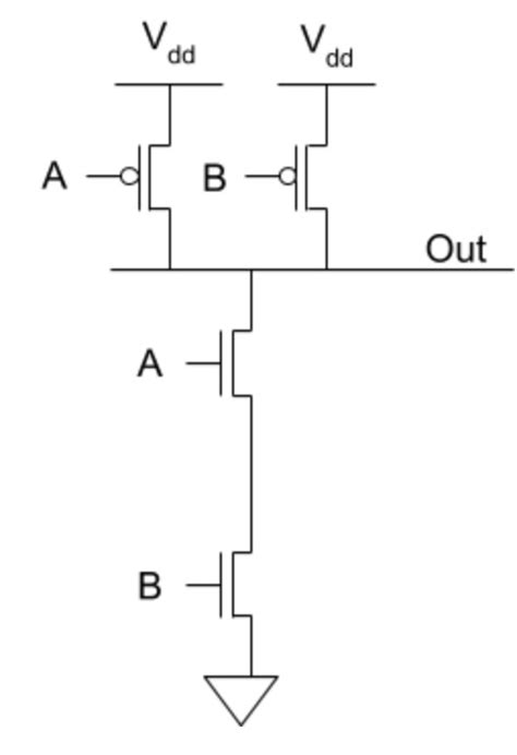 Cmos Or Gate Circuit Diagram