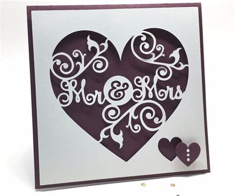 168+ Cricut Wedding Card SVG