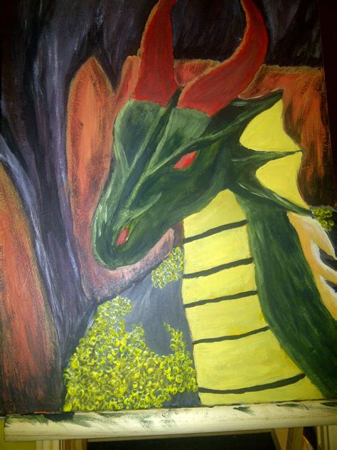 Acrylic Dragon My First Scrolller