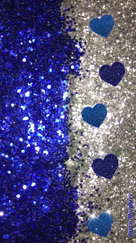 Glitter Royal Blue And Silver Background Goimages Thevirtual