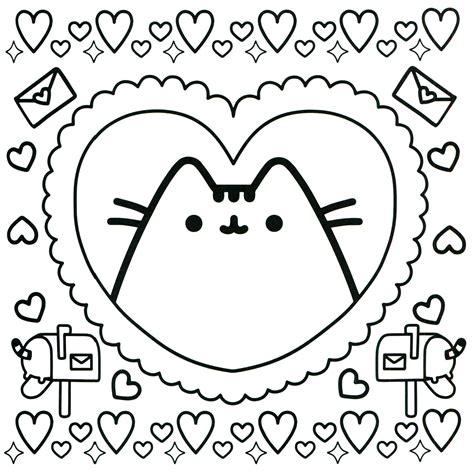 Pusheen Coloring Book Pusheen Pusheen the Cat Unicorn coloring pages