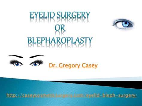 Dr Gregory Casey Explains Eyelid Surgery