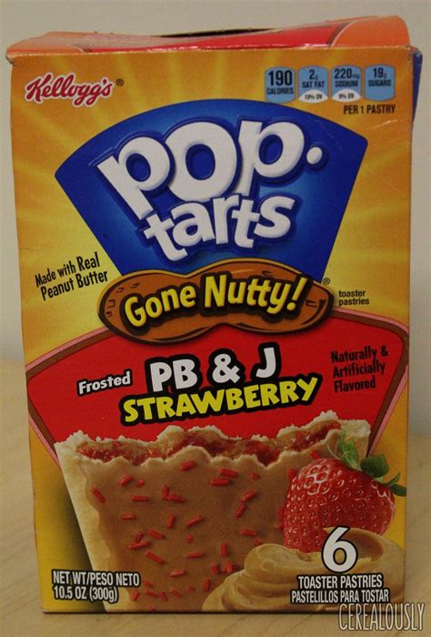 Check spelling or type a new query. Review: Kellogg's Pop-Tarts Gone Nutty! Frosted PB&J ...
