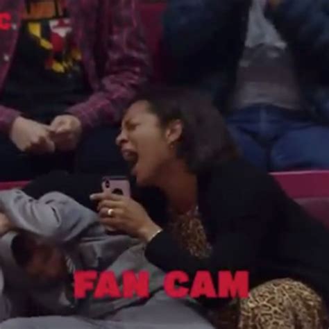 Mom Caught On Jumbotron Embarrassing Son At Umd Game Embarrassing