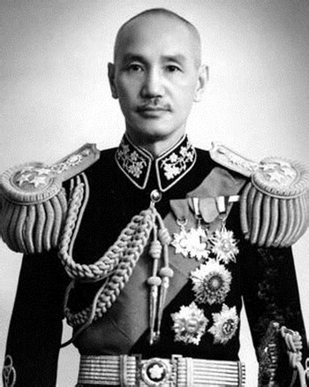 Chiang Kai-shek was the Leader of the Republic of China and Taiwan ...