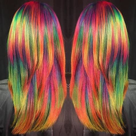 Ursula Goff And Stuff Portfolio Neon Hair Color Hair Colour Design