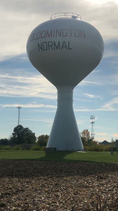 Water Tower Bloomington Normal Illinois Youtube