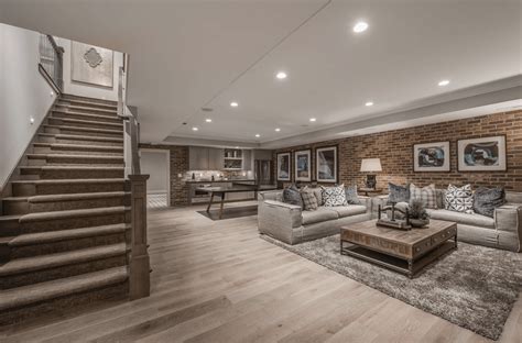 For more examples of basement color schemes, have a look at my mood board here: 62 Finished Basement Ideas (Photos) | Basement living ...