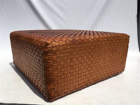 2,108 leather ottoman coffee table products are offered for sale by suppliers on alibaba.com, of which stools & ottomans accounts for 9%, coffee tables you can also choose from home stool & ottoman, coffee table, and living room set leather ottoman coffee table. Beautiful Woven Leather Ottoman or Coffee Table at 1stdibs