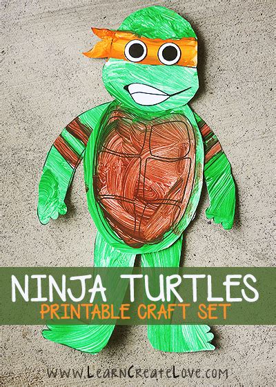 Ninja Turtle Printable Crafts