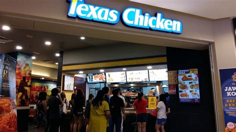 He also favors texas chicken because of the bottomless beverage that you are allowed the fill if you dine in: Texas Chicken Malaysia Menu & Price - Visit Malaysia