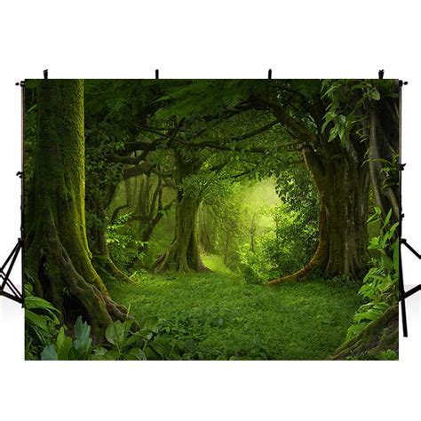 7ft Wild Photo Backdrop Enchanted Forest Photo Booth Props Nature