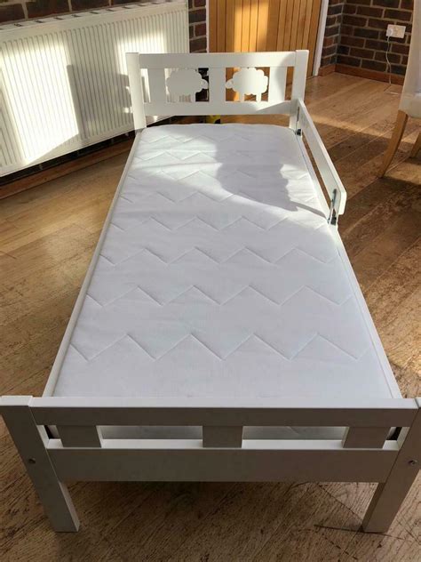 Ikea girls pink mammut toddler bed & mattress if needed. Ikea Kritter Bed Frame 70x160 cm with Underlig Mattress ...