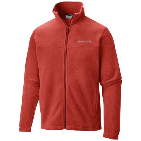 Columbia Mens Steens Mountain Fleece Jacket Red Large