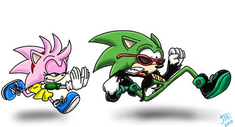 Rosy And Scourge Sonic The Hedgehog Fan Art 30566240 Fanpop