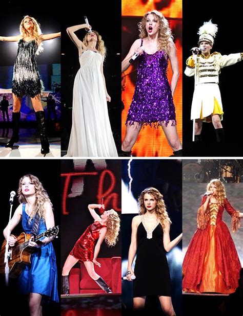 Fearless Tour Outfits Taylor Swift Outfits Taylor Swift Tour Outfits