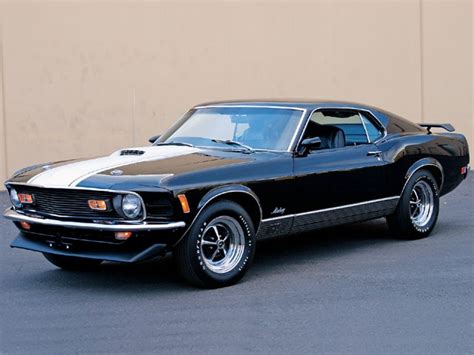 1970 Ford Mustang Mach 1 Whiter Shade Of Stripes