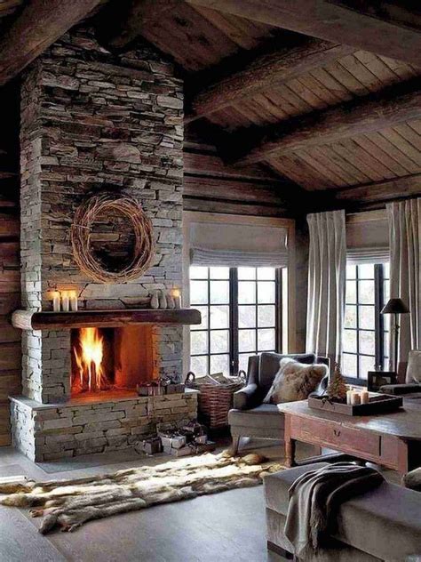 Stone Fireplace Ideas For A Cozy Nature Inspired Home In Home Fireplace Living Room