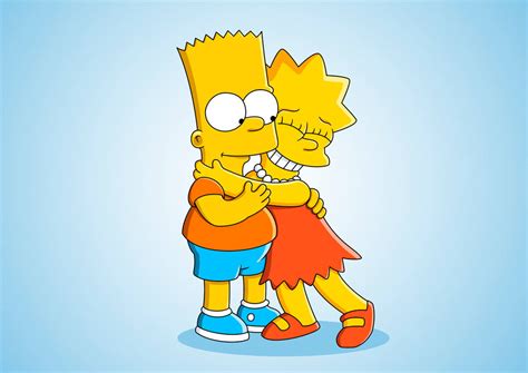 Marge Simpson Hugging Homer