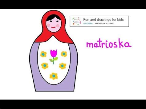 How to draw a russian nesting doll dad draws: How to draw a russian nesting doll matryoshka - YouTube