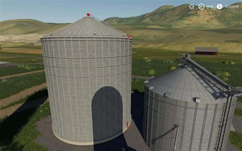 Placeable Large Grain Bin Extension V Mod Farming Simulator