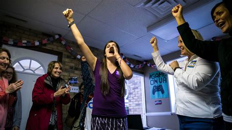 A Year After Trump Women And Minorities Give Groundbreaking Wins To Democrats The New York Times