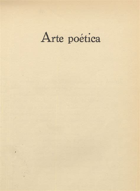 Pablo Neruda Arte PoÉtica