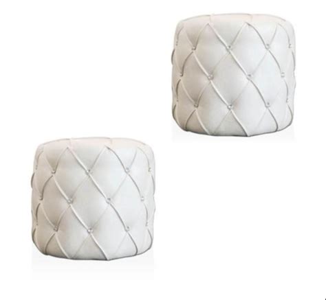 185 X 20 X 185 11105 Round Puffy Stool Rs 4200 Pair Seven Star