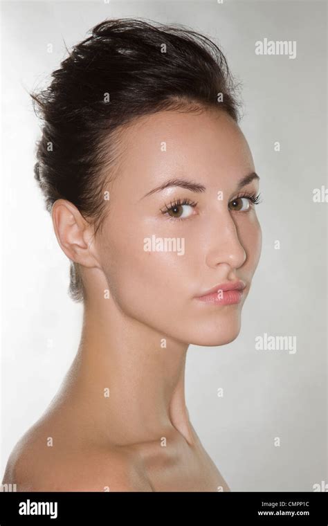 Half Profile High Resolution Stock Photography And Images Alamy