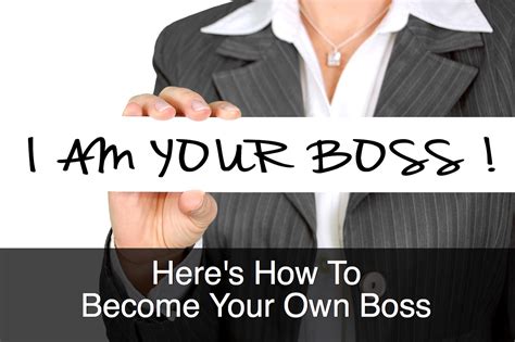 here s how to become your own boss financial slacker