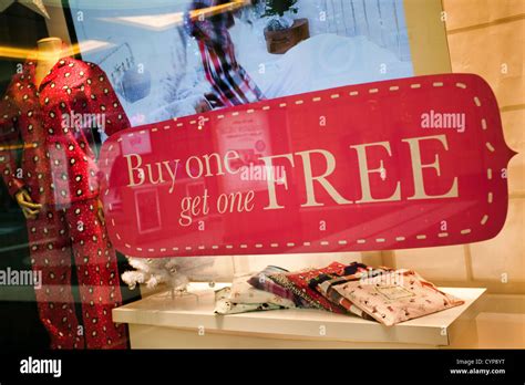 Bogof Buy One Get One Free Signs At Boux Avenue Boutique In Trafford