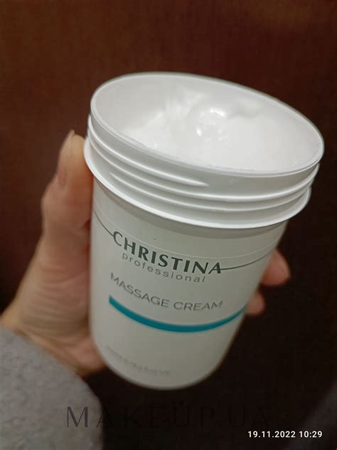 Масажний крем для всіх типів шкіри Christina Massage Cream купити за найкращою ціною в