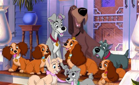 Cartoon Characters And Animated Movies Lady And The Tramp 2