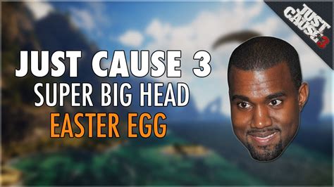 Just Cause 3 Super Big Head Easter Egg Location Secret Gun Just