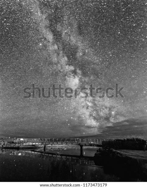 Milky Way Over Charmouth Dorset Stock Photo 1173473179 Shutterstock