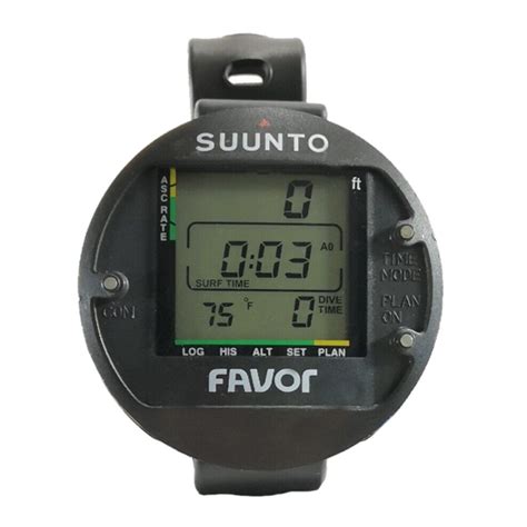 Suunto Favor Air User Manual Pdf Download Manualslib