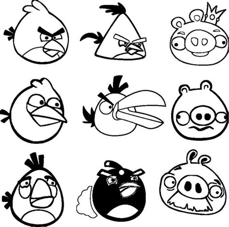 Ptaszki Angry Birds Kolorowanka Do Wydruku Images And Photos Finder