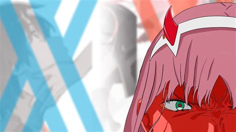 Speed Paint Art 22 Darling In The Franxx Angry Red